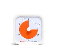 TIME TIMER 30 Minute MOD Edizione Educativa - Timer visivo per l'apprendimento in classe dei bambini, timer per sessioni, strumento di studio e riunioni in ufficio con funzionamento silenzioso