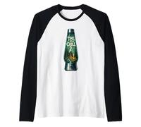 Time to Chill - Capanna nella Foresta nella Lampada di Lava Maglia con Maniche Raglan