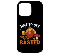 Time To Get Basted Turkey Thanksgiving Thankful Custodia per iPhone 14 Pro Max