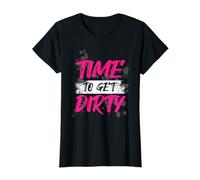 Time to Get Dirty Muddy Race Mud Run Maglietta