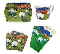 Time To Put Ewe'r Feet Up Coaster Mug Sparger Tray Tea Towel Thomas Joseph