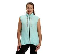Time To Run Gilet da Corsa da Donna Con Tasche - Leggera Antivento Traspirante - Ideale Per L'esercizio E Il Jogging M Menta