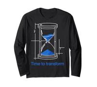 Time to Transform Clessidra Blueprint Design Maglia a Manica