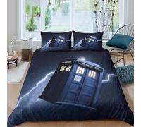 Time travel boxSet Di Copripiumino ultra Set di 3 Pezzi stampa di 3D con cerniera sci-fi futuristic design copripiumino incluso federe aiosa ultra morbido e traspirante for bambini King（220x240cm）