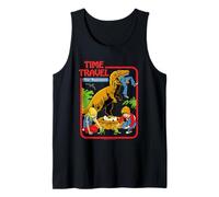 Time Travel Jurassic Sarcastic Retro Funny Adult Humor Canotta