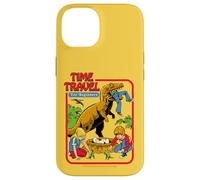 Time Travel Jurassic Sarcastic Retro Funny Adult Humor Custodia per iPhone 14