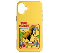 Time Travel Jurassic Sarcastic Retro Funny Adult Humor Custodia per iPhone 16 Plus
