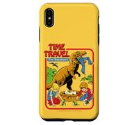 Time Travel Jurassic Sarcastic Retro Funny Adult Humor Custodia per iPhone XS Max