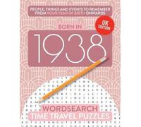 Time Travel Puzzles Born in 1938 (Tascabile) Time Travel Wordsearch