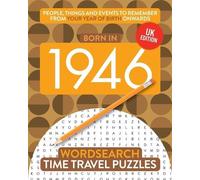 Time Travel Puzzles Born in 1946 (Tascabile) Time Travel Wordsearch