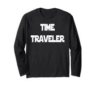 Time Traveller Fantascienza Maglia a Manica