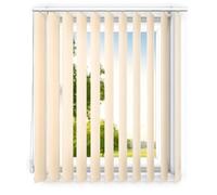 time4blinds - tende verticali - lamelle per postazioni di lavoro in ufficio e per la casa - Tende da camera - Tende da cucina - 100x200 cm - Albicocca