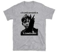 Timebomb' T-Shirt Crass Credit To The Nation Negativland Men Round Neck Clothing Grey 3XL