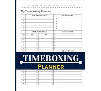 Timeboxing Planner: Daily Time Block Organizer