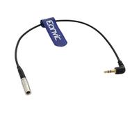 Timecode - Cavo per Canon R5C Tentacle Sync DIN1.0/2.3 a 3,5 mm TRS ad angolo retto