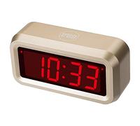 Timegyro piccola parete/scaffale/scrivania digitale orologio con batteria a display da 1,2 "operata. Batterie 4pcs possono mantenere il tempo visualizzare giorno e notte per più di un anno