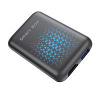 TIMEKNOW CarPlay - Adattatore wireless 3 in 1 per Apple CarPlay e Android Auto, Modulo AI Box con Netflix, Youtube, TikTok