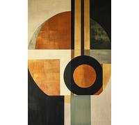 Timeless Hues: Abstract Elegance: A Stylish and Sophisticated College Ruled Journal