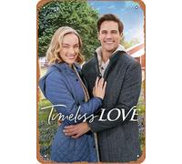 Timeless Love Film Poster Retro Metallo Metallo Targa da Parete Casa Wall Art Metallo Targa in Metallo Metallo Grotta, Bar, Club, Targa in metallo 20x30 cm