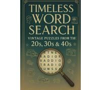 Timeless Word Search: Vintage Puzzles from the 20s, 30s & 40s!