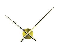 Timelike, lancette 3D con meccanismo al quarzo per orologio da parete 3D fai da te, accessori per l'arredamento della casa Gold