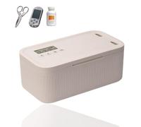 Timeline Box,Time Lock,Phone Lock Boxs Gestione delle dipendenze,Armadietti di sicurezza per cucina/casa/scuola/viaggi/ufficio/farmaci/scatola con serratura (batteria non inclusa) (beige)