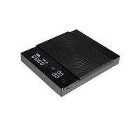 TIMEMORE Bilancia da cucina digitale, Bilancia da caffè con timer, Bilancia da cucina Basic 2.0 2000 Grammi per tè, Cibo Nero