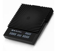 TIMEMORE Black Mirror Basic 3 Bilancia da caffè con timer - Bilancia da cucina digitale ultra sottile da 0,1 g, Precisione per espresso, Sovraversare, cuocere e cucinare (Basic 3)