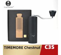 TIMEMORE Chestnut C3S / C3ESP Macinacaffè manuale Aggiornamento Corpo interamente in metallo e design antiscivolo Macinacaffè portatile S2C Burr Inside