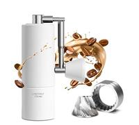 TIMEMORE macina caffè manuale in acciaio inox Macinatrice conica Burr macinacaffè, capacità di regolazione interna regolabile 20g Castagna C3 PRO Bianco