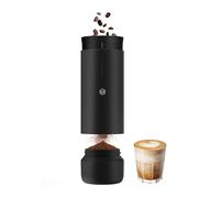 TIMEMORE Macinacaffè Elettrico Whirly 01S, Conico 30 Livelli, Corpo in Metallo, Arresto Automatico & Anti-Blocco, Portatile per Espresso/Pour-Over/French Press/Moka