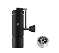 TIMEMORE Macinacaffè Manuale in Acciaio Inox Macinacaffè Espresso Chestnut S3 con Capacità 25g Regolazione Esterna Numerica per Viaggi, Campeggio, Casa Nero