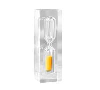 Timer a clessidra anti caduta per bambini gestione del tempo timer a clessidra permettendo ai bambini di concentrarsi sulle attività e imparare 3 minuti arancione