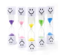 Timer a Clessidra Clessidre Sandglass Bambini Timer da Cucina Timer di Sabbia per Bambini Colorato Orologio da Sabbia Timer a Clessidra Perfette in Casa,Classe,Cucina,Gli Sport i Giochi