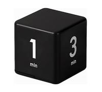 Timer a cubo, timer digitale per la gestione del tempo, cubo per messa a fuoco e ADHD, sensore di gravità, funzionamento silenzioso, ideale per yoga, cucina, ufficio, bambini, sport e apprendimento