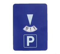 Timer a disco di parcheggio, in plastica, strumento portatile per una gestione efficace del parcheggio, blu