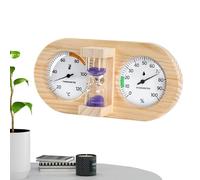 Timer A Sabbia Per Sauna Misuratore Di Umidità Con Conto Alla Rovescia Da