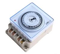 Timer AC110-240V Controllo Pompa Idraulica Timer AC110-240V Controllo | giornaliero , controllo pompa acqua, timer meccanico per robusto, installazione semplice