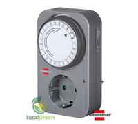 Timer analogico temporizzatore meccanico 24h step 15 minuti presa grow box luce