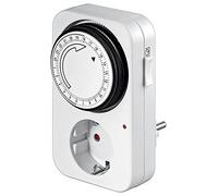Timer analogico, timer meccanico per la presa per interni/confezione da 4)