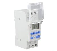 Timer astronomico TM919TK con circuito crepuscolare automatico, 16A 3200W, regolabile per latitudine e longitudine, con calendario perpetuo 2017-2042, per controllo dell'illuminazione
