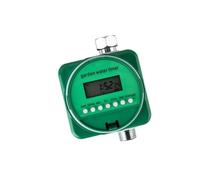Timer Automatico per Irrigazione Giardino 9v, Controllo | Blocco e Programmazione Settimanale, Plastica Verde, per Piante e Irrigatore Domestico