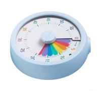 Timer Bambini ADHD Autismo Supporto Apprendimento(White) | Conto alla rovescia visivo, per silenzio totale, per ideale cucina lettura, distrazione sonora