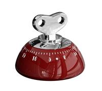 Timer calittiere clock ABS Movimento meccanico 7.6x7.6x6.5cm | Timer di cucina digitale con conto alla rovescia di 60 minuti allarme rumoroso Nessun conto alla rovescia batterie ti manifesta | Cucinar