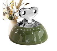 Timer calittiere clock ABS Movimento meccanico 7.6x7.6x6.5cm | Timer di cucina digitale con conto alla rovescia di 60 minuti allarme rumoroso Nessun conto alla rovescia batterie ti manifesta | Cucinar