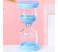 timer, Clessidra in plastica, clessidra colorata, da 1/3/5/10/15/30/45 minuti(Blu,1 minute)
