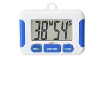 Timer con ampio display LCD forte allarme 30 secondi gancio posteriore magnetico per cucinare uova bollire sport studiare - Confezione da 2