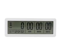 Timer con conto alla rovescia da 999 giorni per cucina e laboratorio di laurea (bianco)