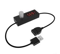 Timer con conto alla rovescia USB 24 ore con controllo del display digitale regolabile, spegnimento automatico per acquari e altri apparecchi USB a bassa tensione,