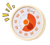 Timer Conto Alla Rovescia Visuale | Timer Arcobaleno per s - Orologio Programmabile con Allarme e Display 60 Minuti per Gestione Palestra Educazione a Casa